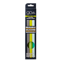 GoSili Reusable Silicone Straws, Extra Long/Wide