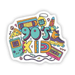 Big Moods '90s Kid' Vinyl Sticker