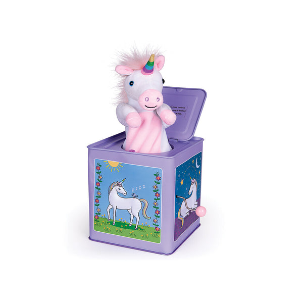 Jack Rabbit Creations Unicorn Jack-in-the-Box