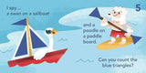 I Spy...A Pig in A Plane Counting and Shapes Board Book