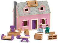Melissa & Doug Fold & Go Dollhouse