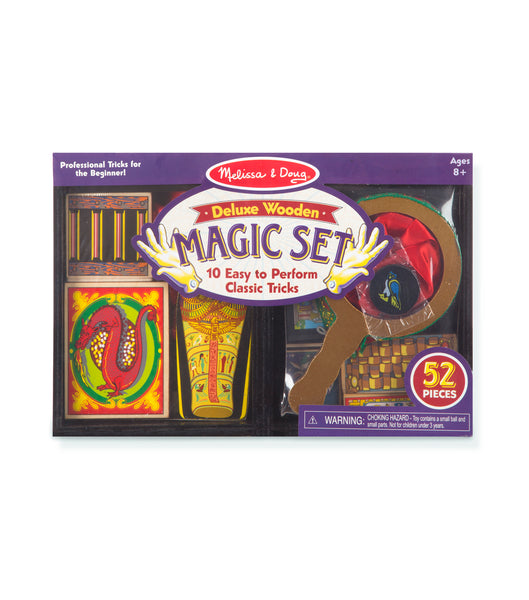 Melissa & Doug Deluxe Wooden Magic Set