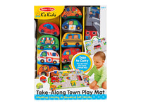 Melissa & Doug Take-Along Town Play Mat