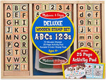Melissa & Doug Deluxe ABCs & 123s Stamps