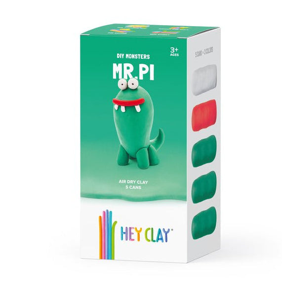Fat Brain Hey Clay Monster Claymates - Mr. Pi