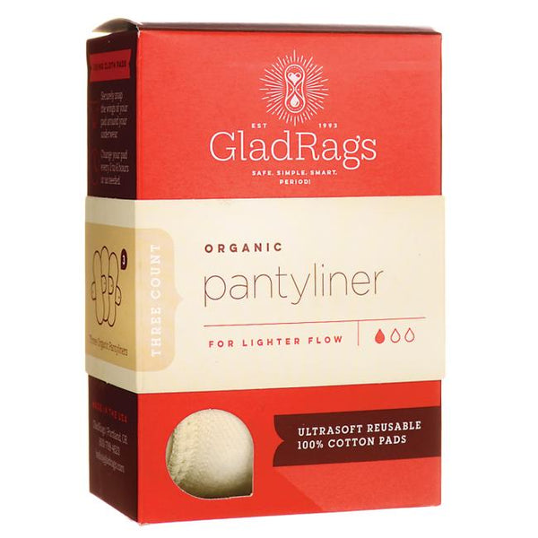 GladRags Organic Pantyliner 3-pack