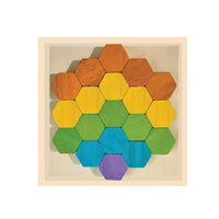 BeginAgain Hexagon Matching Puzzle