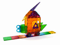 Magna-Tiles DX Clear Colors Deluxe 48-Piece Set