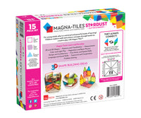 Magna-Tiles Stardust 15-Piece Set