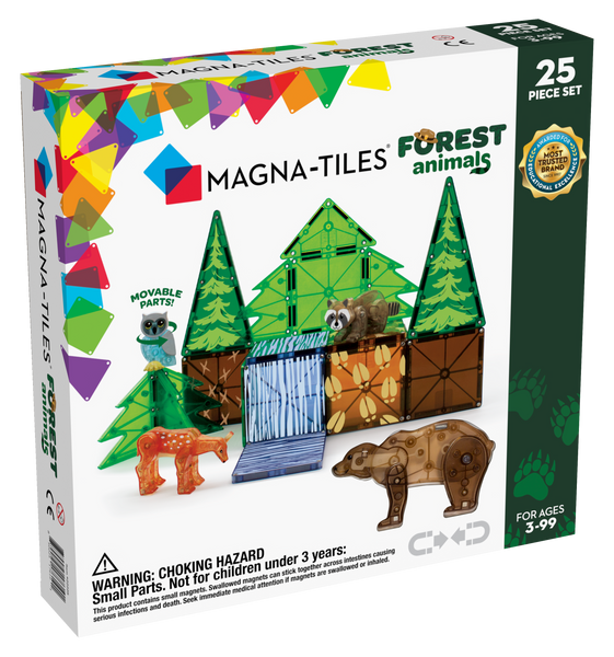 Magna-Tiles Forest Animals 25-Piece Set