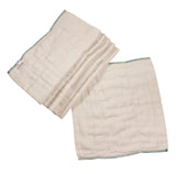 OsoCozy Better Fit Organic Cotton/Bamboo Prefolds, 6-Pack