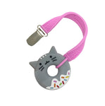 *FINAL SALE* Silli Chews Mini Teether with Strap - Kitten