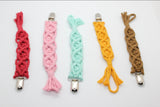 *FINAL SALE* Baby Boos Macrame Paci Clip