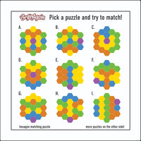 BeginAgain Hexagon Matching Puzzle