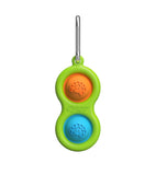 Fat Brain Simpl Dimpl Keychain, Brights
