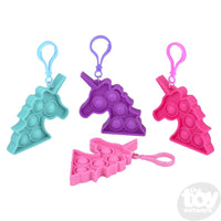 *FINAL SALE* Toy Network Unicorn Bubble Popper Clip-Ons