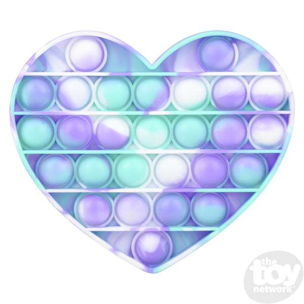 *FINAL SALE* Toy Network Tie Dye Bubble Popper - Heart