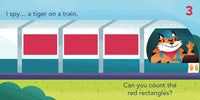 I Spy...A Pig in A Plane Counting and Shapes Board Book
