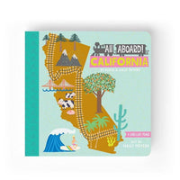 BabyLit 'All Aboard! California' Landscape Primer Board Book