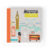 BabyLit 'All Aboard! London' Travel Primer Board Book