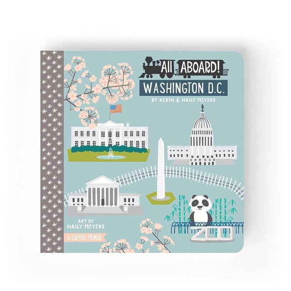 BabyLit 'All Aboard! Washington DC' Capitol Primer Board Book
