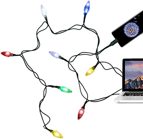 *FINAL SALE* Merry Bulbs USB-C Electronic Charging Cable