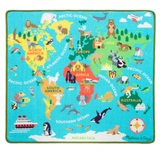 Melissa & Doug Round the World Travel Activity Rug - NO PACKAGING