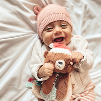 Itzy Ritzy Itzy Lovey Holiday Plush with Teether