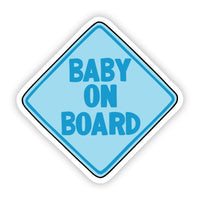 Big Moods 'Baby on Board' Vinyl Stickers