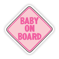 Big Moods 'Baby on Board' Vinyl Stickers