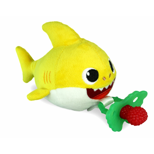 *FINAL SALE* RaZbaby RaZbuddy Baby Shark Teether/Paci Holder