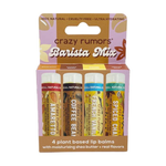 Crazy Rumors Lip Balm 4-Pack - Barista Mix