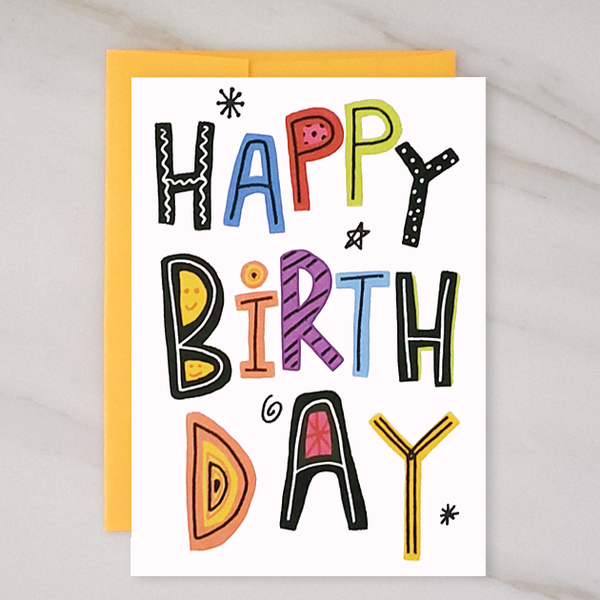 Happy Birthday Greeting Card