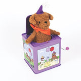 Jack Rabbit Creations Birthday Puppy Jack-in-the-Box