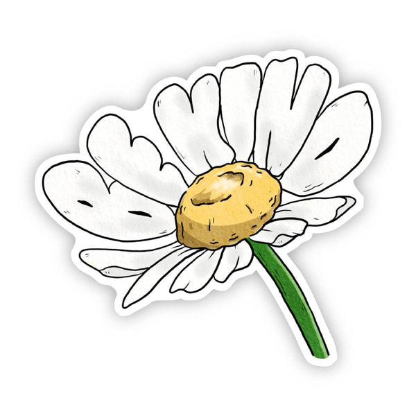 Big Moods 'Be Kind' Daisy Vinyl Sticker
