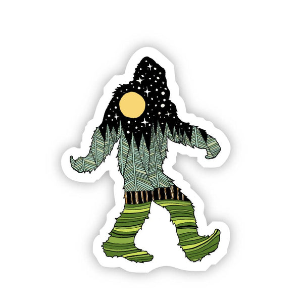 Big Moods Bigfoot Vinyl Stickers