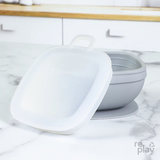 Re-Play 11oz Silicone Suction Bowl with Lid