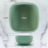 Re-Play 11oz Silicone Suction Bowl with Lid