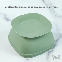 Re-Play 11oz Silicone Suction Bowl with Lid