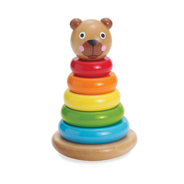 Manhattan Toy Brilliant Bear Magnetic Wood Stacker