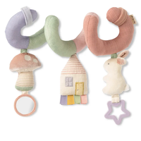 Itzy Ritzy Itzy Bitzy Spiral Car Seat Activity Toy - Bunny