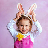 Fabric Bunny Ears Headband