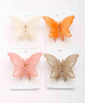 Butterfly Hair Claw Clips