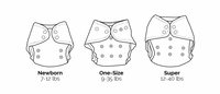 Buttons Diaper Cover - Super