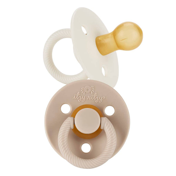 Itzy Ritzy Itzy Soother Natural Rubber Pacifier Set