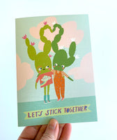 Pink Cheeks Studios Galentine Cards