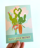 Pink Cheeks Studios Galentine Cards