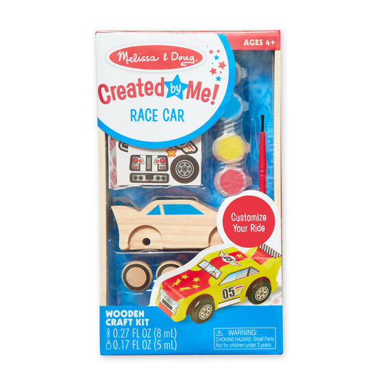 Melissa & Doug Created by Me Race Car