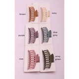 Solid Claw Hair Clip