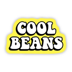Big Moods 'Cool Beans' Vinyl Sticker